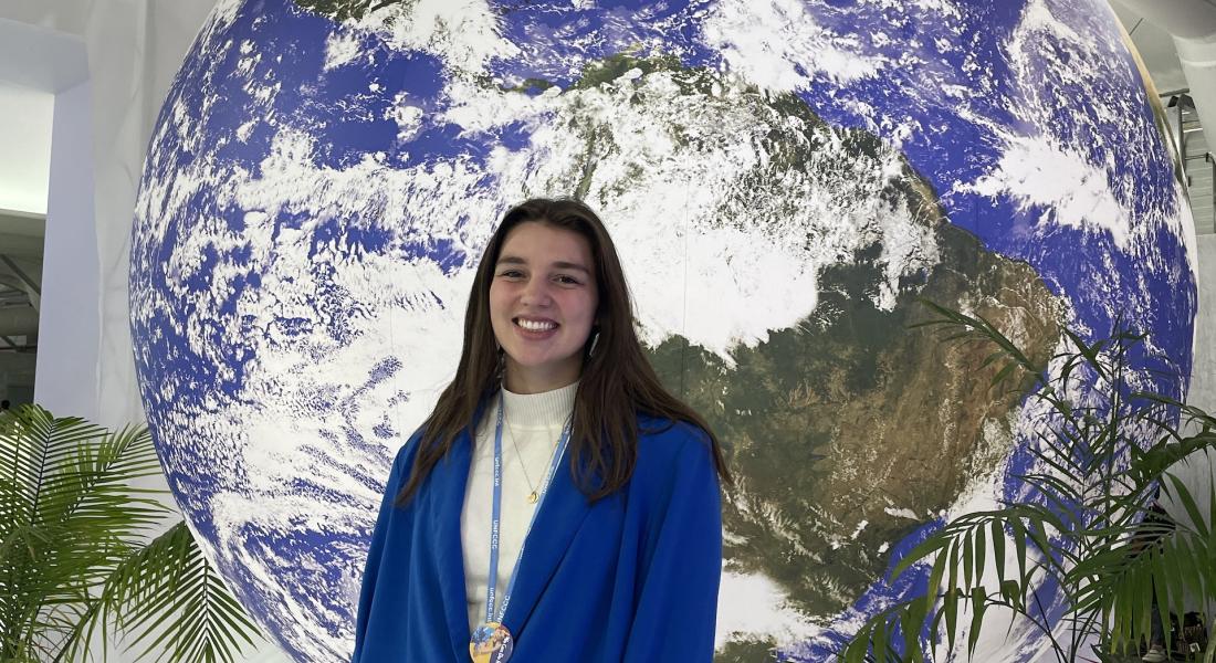 Annika Barron at United Nations Climate Conference 
