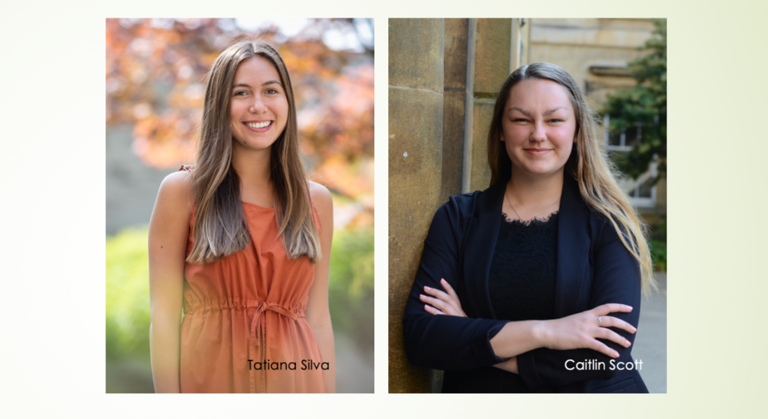 Tatiana Silva and Caitlin Scott