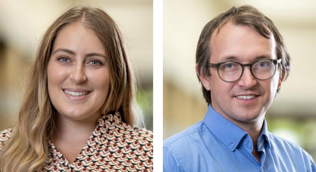 Kellogg Doctoral Affiliates Cat Gargano and Wesley Hedden Kellogg Doctoral Affiliates Cat Gargano and Wesley Hedden