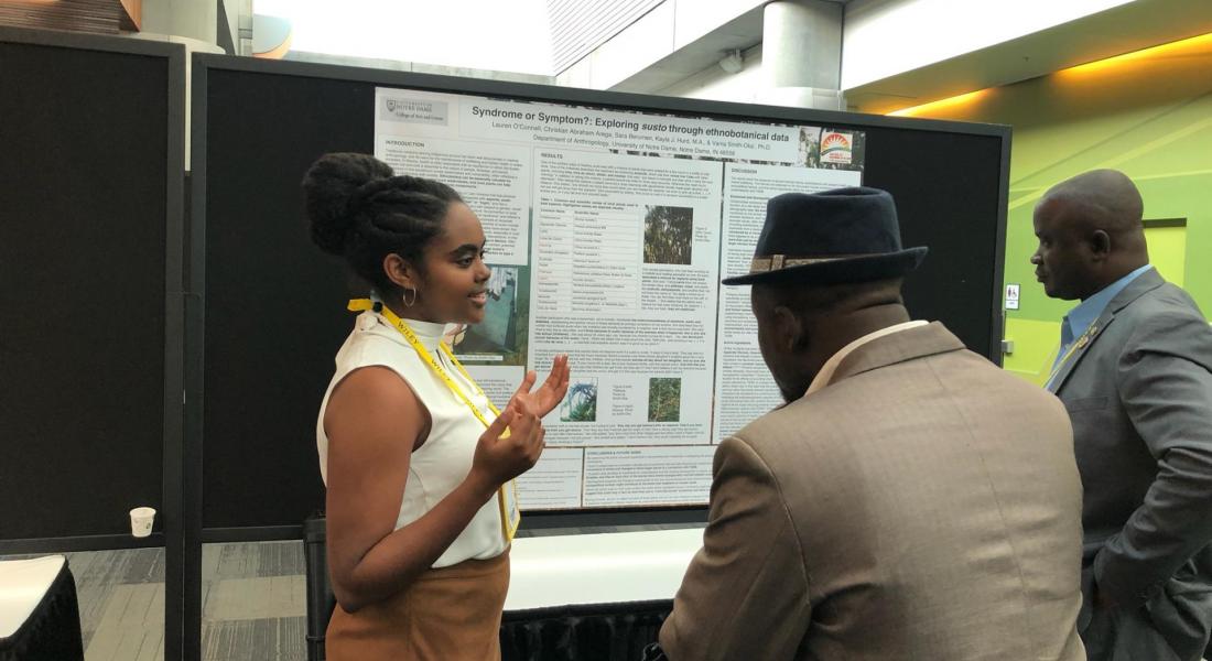 Kellogg International Scholar Presents at the American Anthropological Association Annual