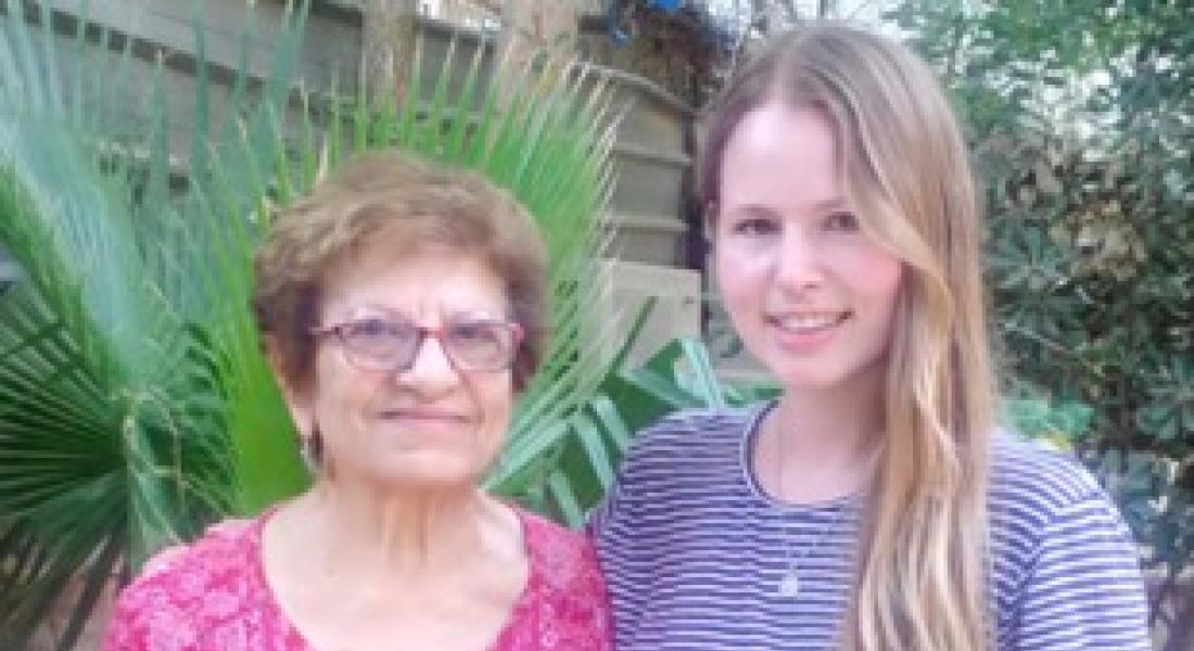 Jean Zaru and Marie-Claire Klassen in Ramallah, Palestine