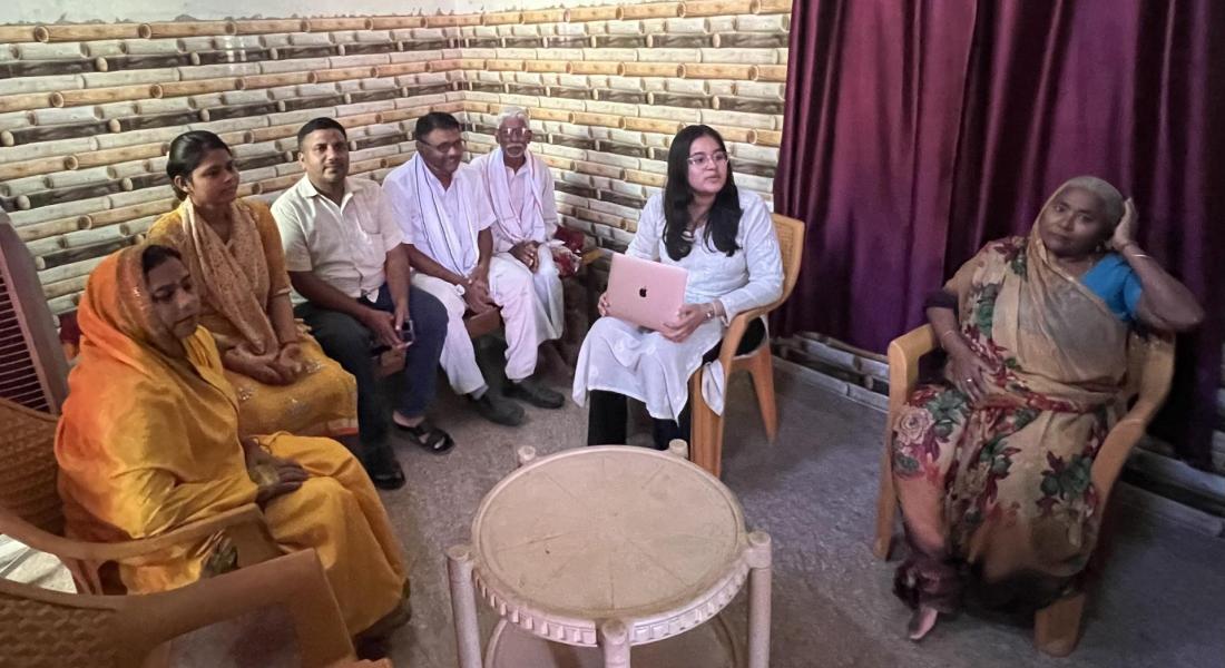 Tia Mittle in India 2