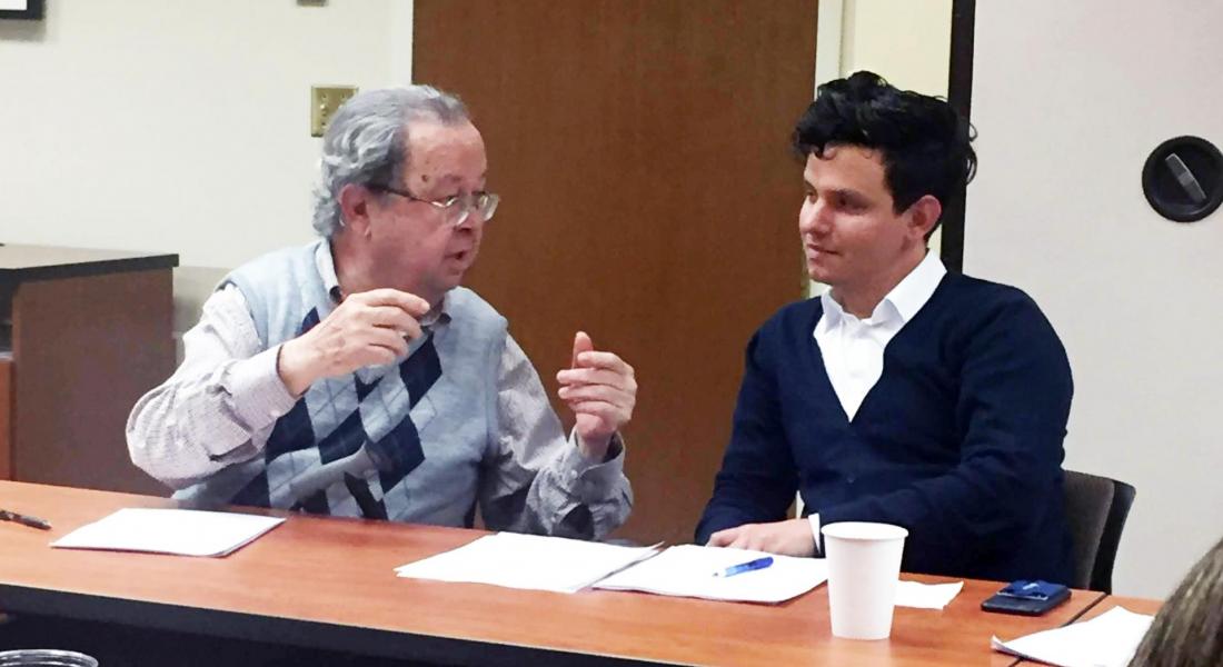 Francisco Weffort, Juan Albarracin Francisco Weffort, Juan Albarracin