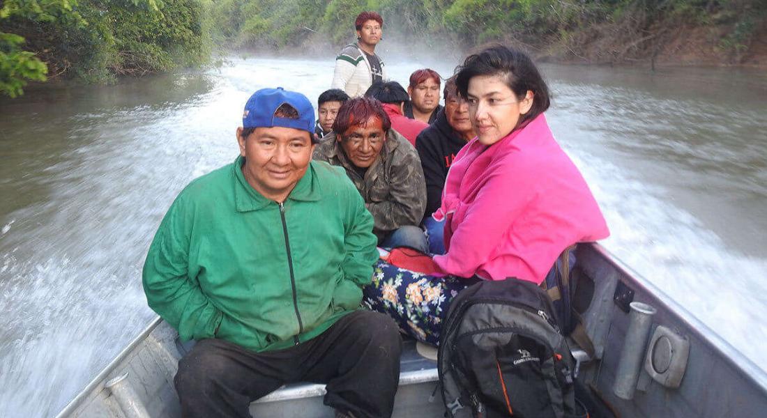 PhD Fellow Patrícia Rodrigues conducts research with Amerindian people in Amazonia