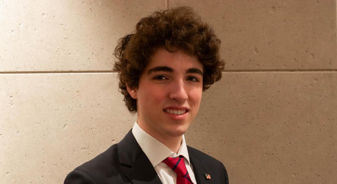 Liam Gibson Kellogg Developing Researcher Liam Gibson ‘25