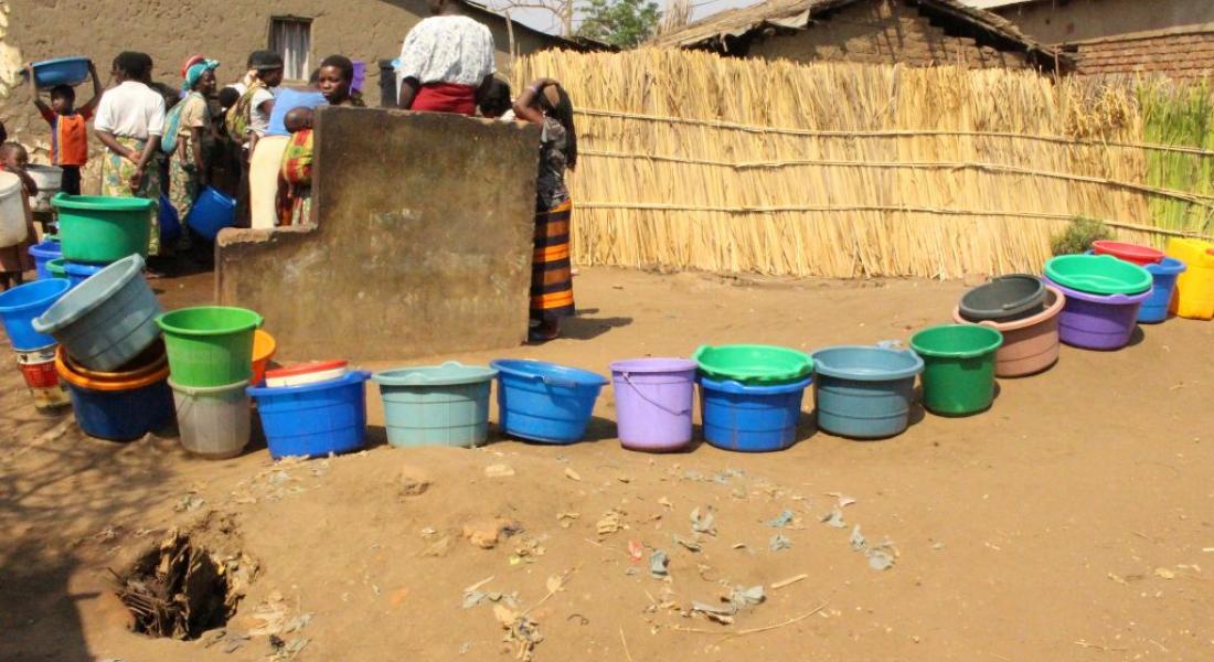 Water Buckets in Malawi