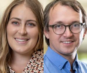 Kellogg Doctoral Affiliates Cat Gargano and Wesley Hedden Kellogg Doctoral Affiliates Cat Gargano and Wesley Hedden