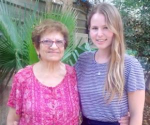 Jean Zaru and Marie-Claire Klassen in Ramallah, Palestine