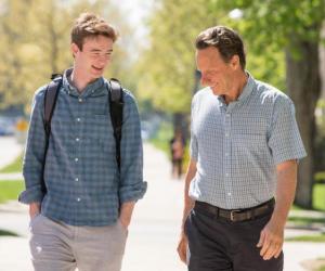 Luke Maillie '18 and Faculty Fellow Steve Reifenberg