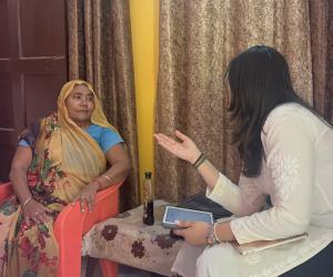 Tia Mittle in India