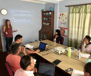 Marissa Vander Missen in Nepal