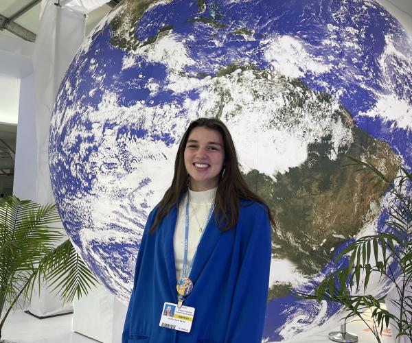 Annika Barron at United Nations Climate Conference 