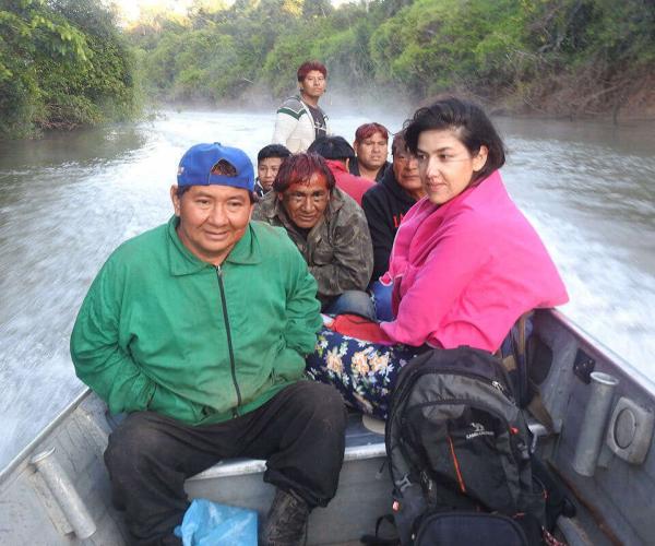 PhD Fellow Patrícia Rodrigues conducts research with Amerindian people in Amazonia