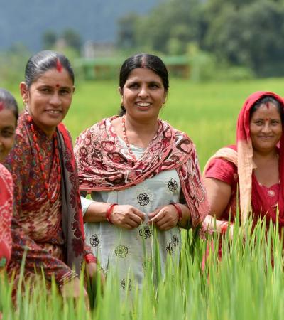 Farm Women in Nepal