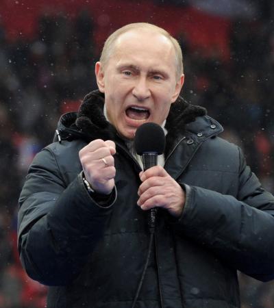 Strongman Putin Strongman Putin