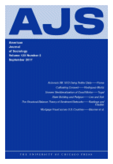 American Journal of Sociology article by Terence McDonnell