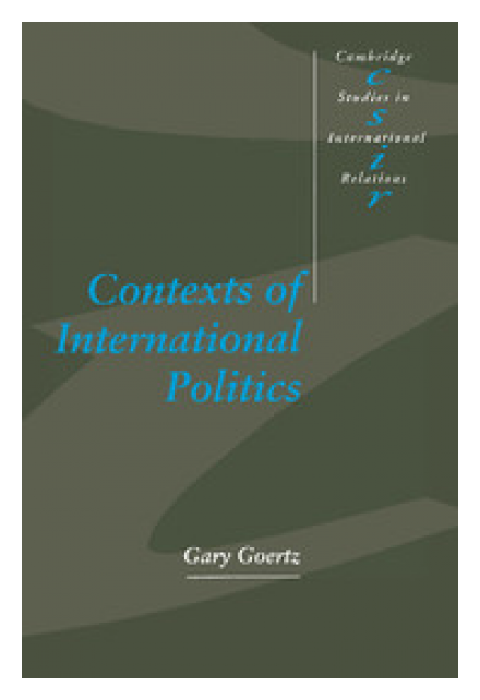 Contexts of International Politics Contexts of International Politics